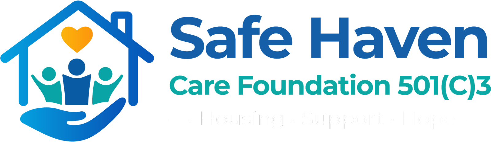 safe haven care foundation logo white